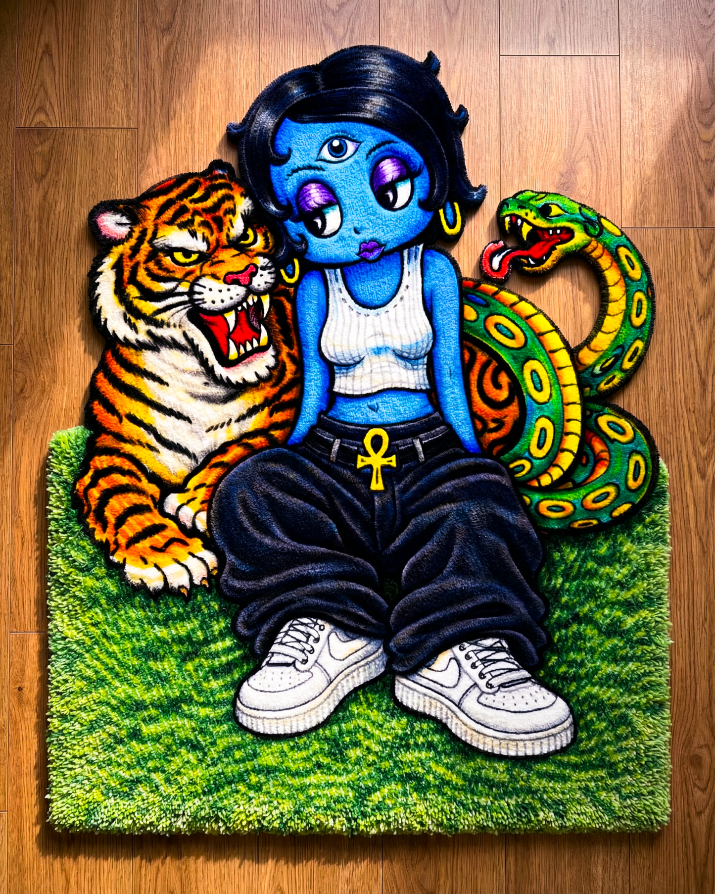 PRE-ORDER Betty Boop Goddess Tufted Rug