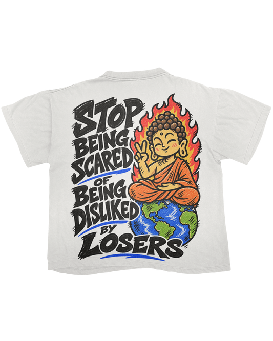Heavyweight Drop Shoulder Cotton T-Shirt