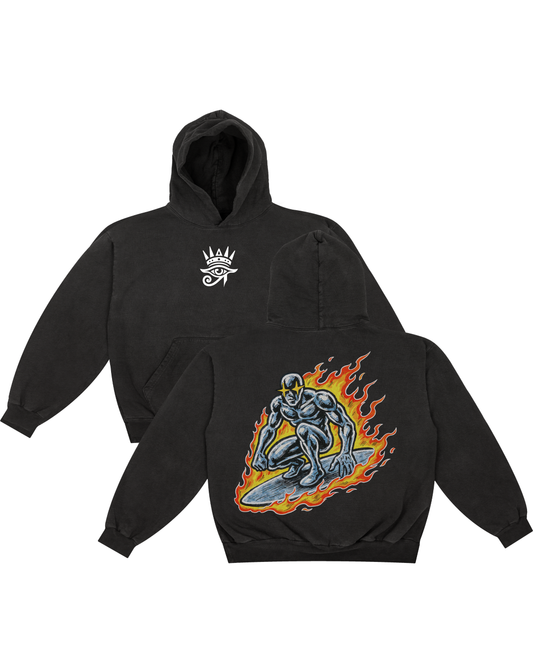 Lone Silver Surfer Hoodie