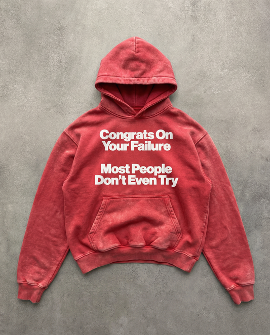 Congrats on your failure