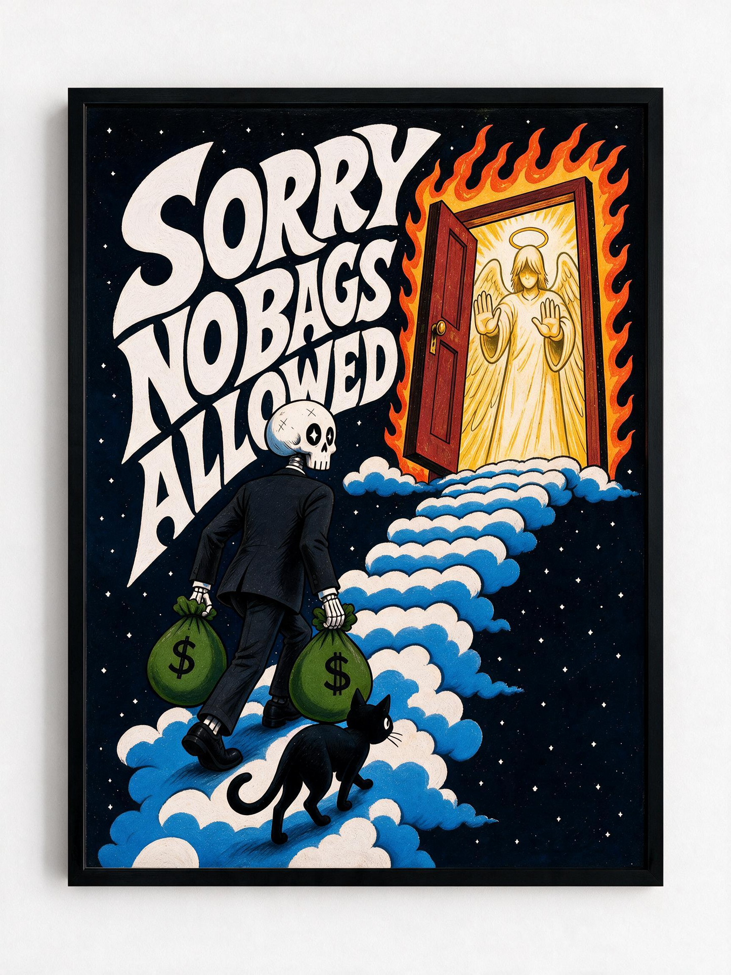 Sorry No Bags, Allowed