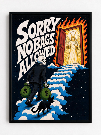 Sorry No Bags, Allowed